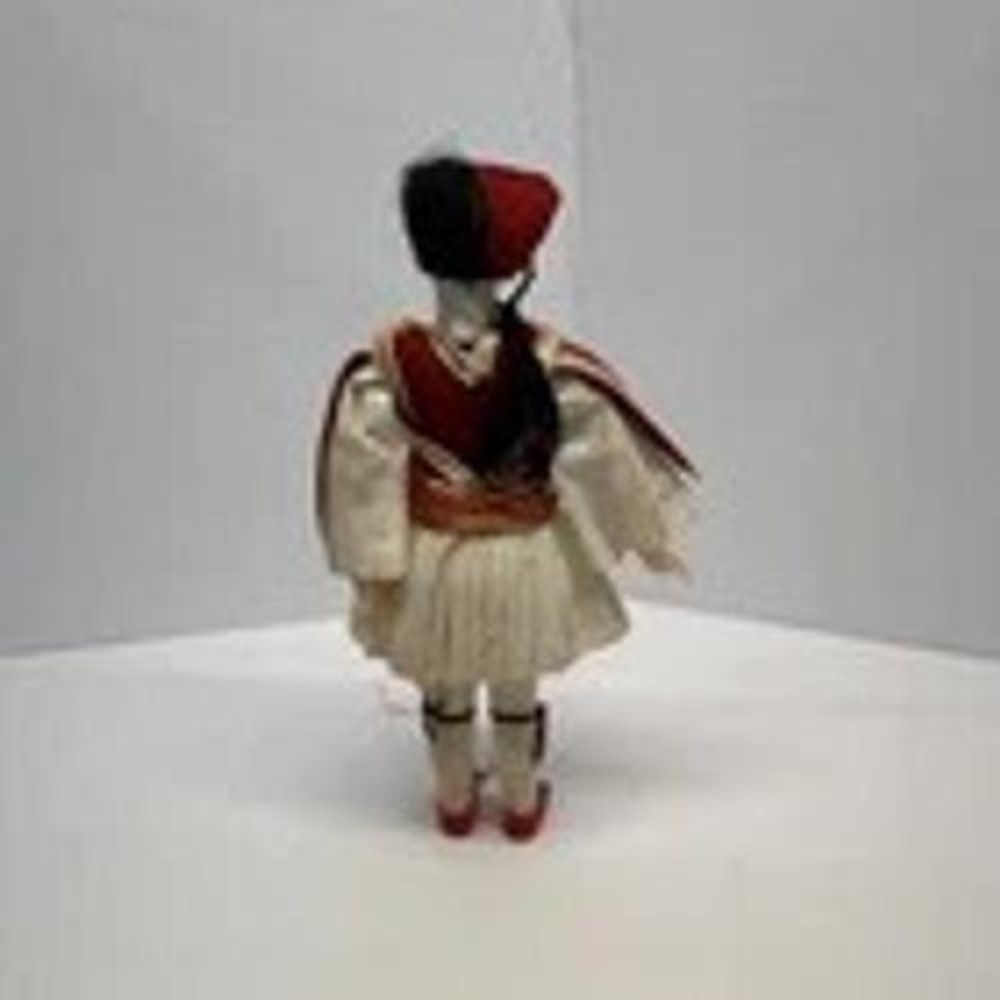 Vintage Greek Soldier Doll - Picture 3 of 3